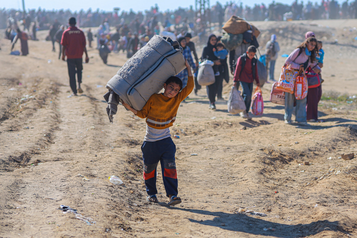 We are on the ground in Gaza right now